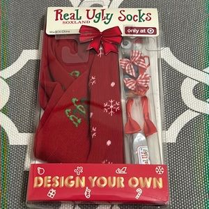 Christmas - Real Ugly Socks- Design your own!